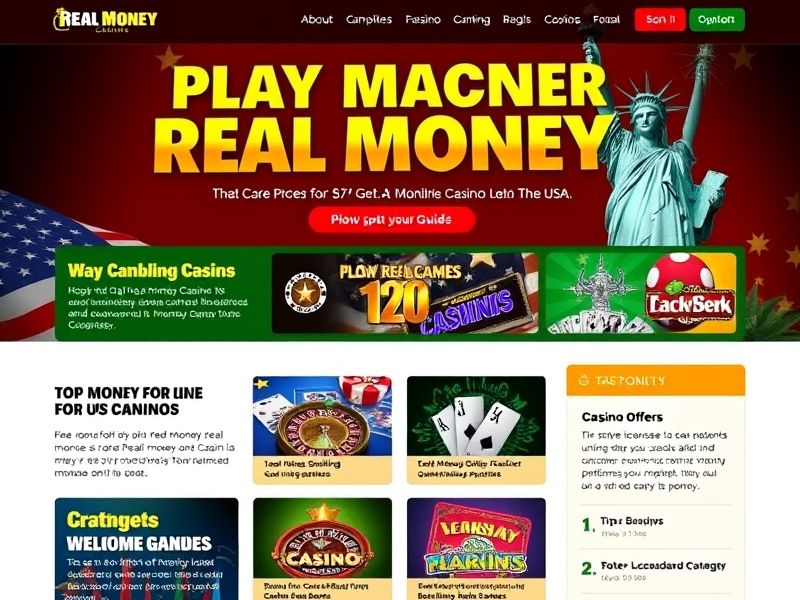 Discover trusted online casinos where you can play for real money in the USA. Find expert recommendations and guides for popular games like slots, blackjack, and roulette.